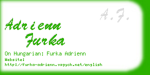 adrienn furka business card